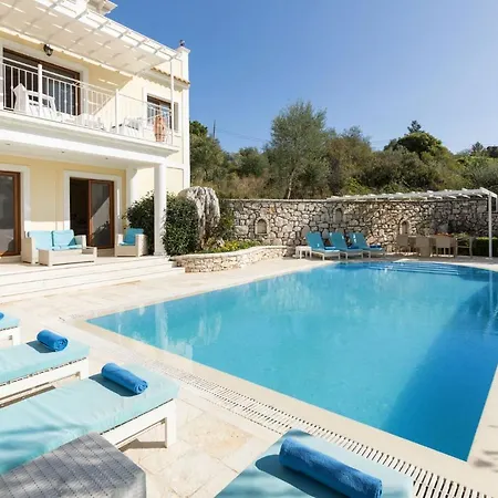 Kassiopi View Villas-Corfu-Villa Eleni,4 Bedrooms,Large Private Pool,Prime Location Exterior foto