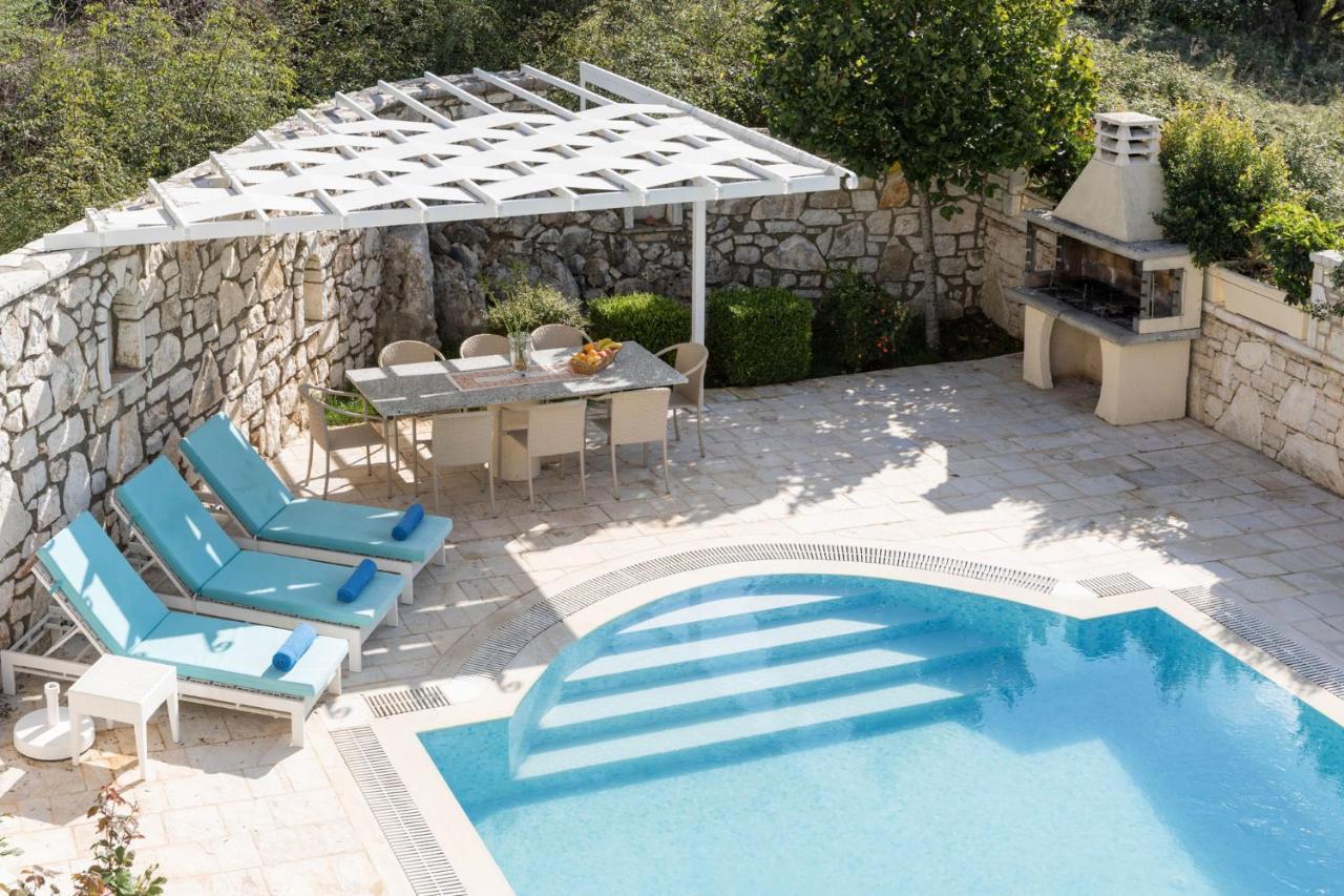 View Villas-corfu-villa Eleni,4 Bedrooms,large Private Pool,prime Location