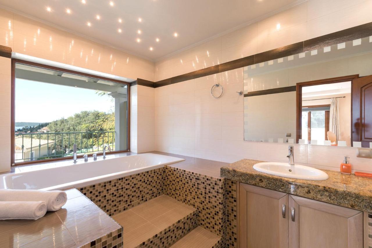 View Villas-corfu-villa Eleni,4 Bedrooms,large Private Pool,prime Location * Kassiopi